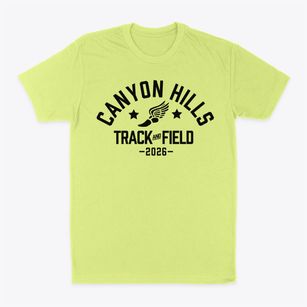 Canyon Hills Christian School Track and Field Classic Dad T-Shirt