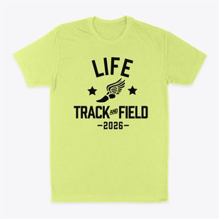 Life Academy Track and Field Classic Dad T-Shirt