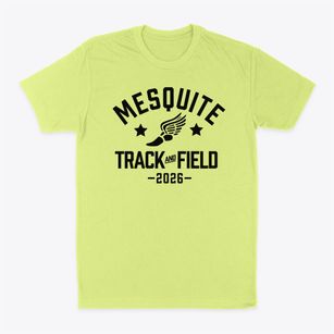 Mesquite Academy Track and Field Classic Dad T-Shirt