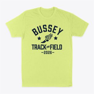 Bussey Middle School Track and Field Classic Dad T-Shirt