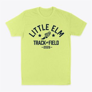 Little Elm Primary School Track and Field Classic Dad T-Shirt