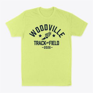 Woodville Middle School Track and Field Classic Dad T-Shirt