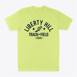 Liberty Hill Middle School Track and Field Classic Dad T-Shirt
