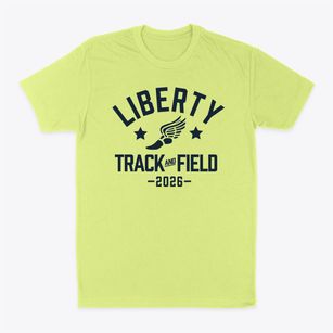 Liberty Track and Field Classic Dad T-Shirt
