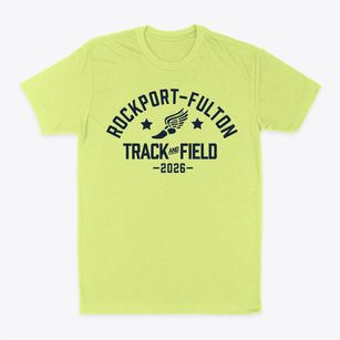 Rockport-fulton High School Track and Field Classic Dad T-Shirt