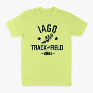 Iago Junior High School Track and Field Classic Dad T-Shirt