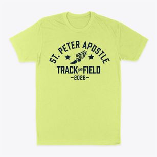 Saint Peter Apostle School Track and Field Classic Dad T-Shirt