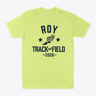 Roy Junior High School Track and Field Classic Dad T-Shirt