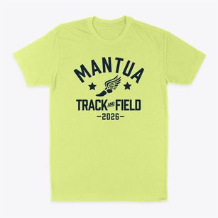 Mantua Elementary School Track and Field Classic Dad T-Shirt