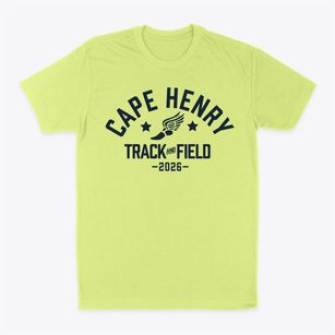 Cape Henry Collegiate School Track and Field Classic Dad T-Shirt