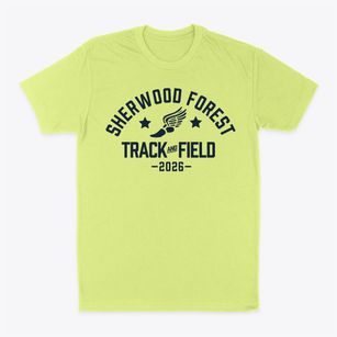 Sherwood Forest Elementary School Track and Field Classic Dad T-Shirt