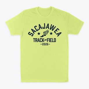 Sacajawea Middle School Track and Field Classic Dad T-Shirt