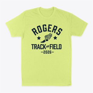 Rogers Elementary School Track and Field Classic Dad T-Shirt