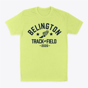 Belington Elementary School Track and Field Classic Dad T-Shirt
