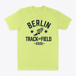 Berlin High School Track and Field Classic Dad T-Shirt