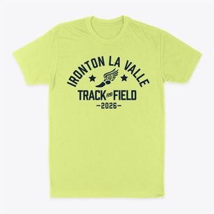 Ironton La Valle Elementary School Track and Field Classic Dad T-Shirt