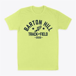 Barton Hill Elementary School Track and Field Classic Dad T-Shirt