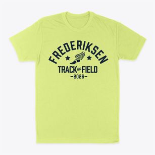 Frederiksen Elementary School Track and Field Classic Dad T-Shirt
