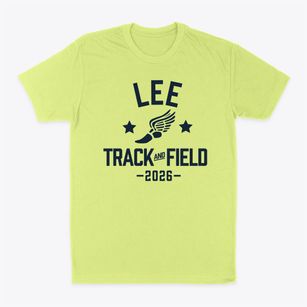 Lee Elementary School Track and Field Classic Dad T-Shirt