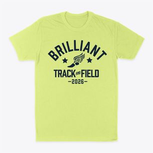 Brilliant High School Track and Field Classic Dad T-Shirt