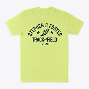Stephen C Foster Elementary School Track and Field Classic Dad T-Shirt