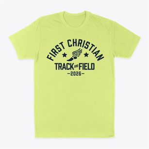 First Christian Day School Track and Field Classic Dad T-Shirt