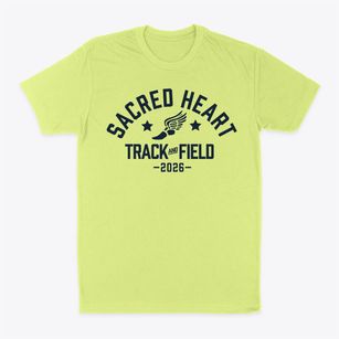 Sacred Heart Prep Track and Field Classic Dad T-Shirt
