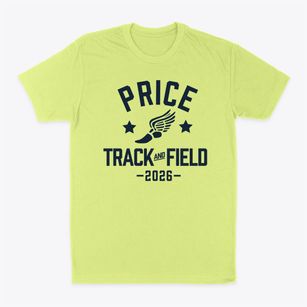 Price Middle School Track and Field Classic Dad T-Shirt