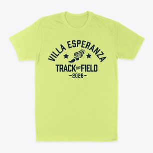 Villa Esperanza School Track and Field Classic Dad T-Shirt