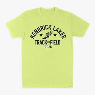 Kendrick Lakes Elementary School Track and Field Classic Dad T-Shirt