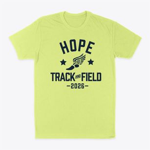 Hope Montessori School Track and Field Classic Dad T-Shirt