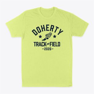 Doherty High School Track and Field Classic Dad T-Shirt