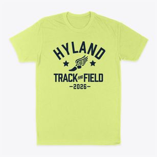 Hyland Christian School Track and Field Classic Dad T-Shirt