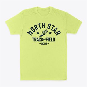 North Star Elementary School Track and Field Classic Dad T-Shirt