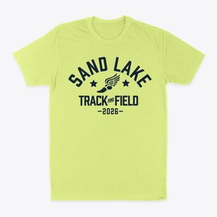 Sand Lake Elementary School Track and Field Classic Dad T-Shirt