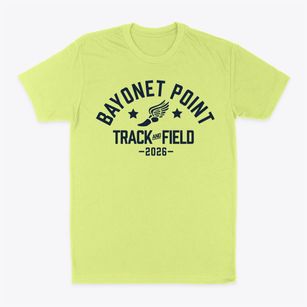 Bayonet Point Middle School Track and Field Classic Dad T-Shirt