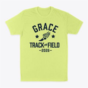 Grace Lutheran School Track and Field Classic Dad T-Shirt