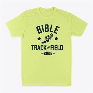 Bible Baptist Church School Track and Field Classic Dad T-Shirt