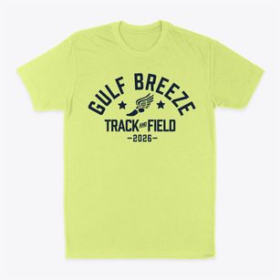 Gulf Breeze Middle School Track and Field Classic Dad T-Shirt