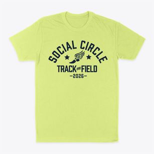 Social Circle Elementary School Track and Field Classic Dad T-Shirt