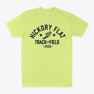 Hickory Flat Elementary School Track and Field Classic Dad T-Shirt