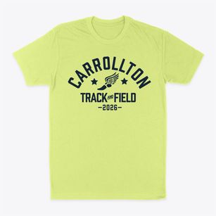 Carrollton Elementary School Track and Field Classic Dad T-Shirt