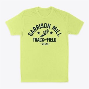 Garrison Mill Elementary School Track and Field Classic Dad T-Shirt