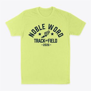 Noble Word Montessori School Track and Field Classic Dad T-Shirt