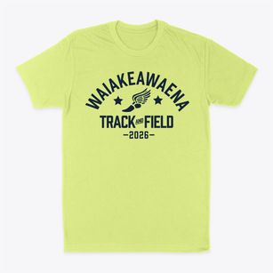 Waiakeawaena Elementary School Track and Field Classic Dad T-Shirt
