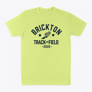 Brickton Montessori School Track and Field Classic Dad T-Shirt