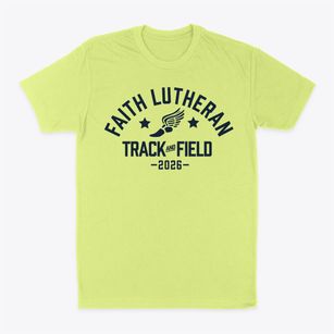 Faith Lutheran High School Track and Field Classic Dad T-Shirt