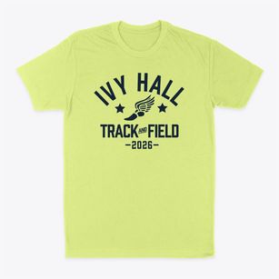 Ivy Hall School Track and Field Classic Dad T-Shirt