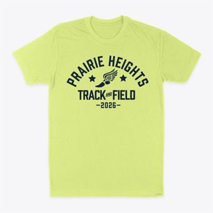 Prairie Heights High School Track and Field Classic Dad T-Shirt