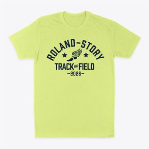 Roland-story Middle School Track and Field Classic Dad T-Shirt